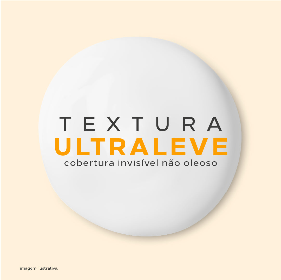 Biosole Hyal FPS 60 com textura ultraleve, toque não oleoso e cobertura invisível.