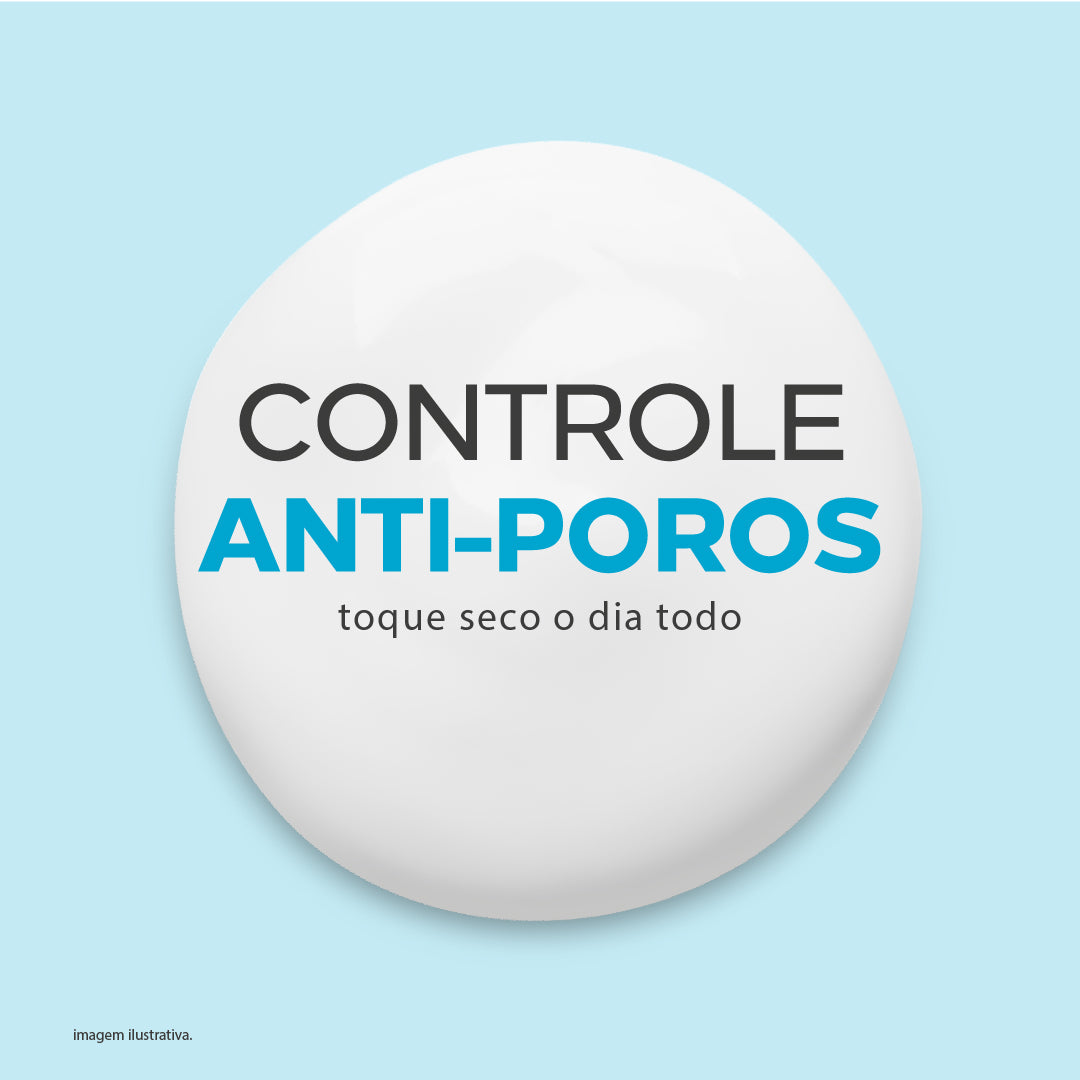 Normalize Solar Pore Control FPS 50 controle anti-poros e toque seco o dia todo.