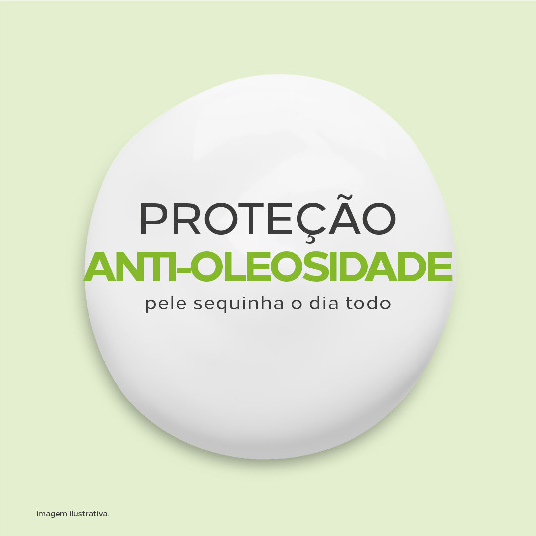 Proteção antioleosidade e pele sequinha o dia todo com Normalize Solar Oil Control FPS 50.