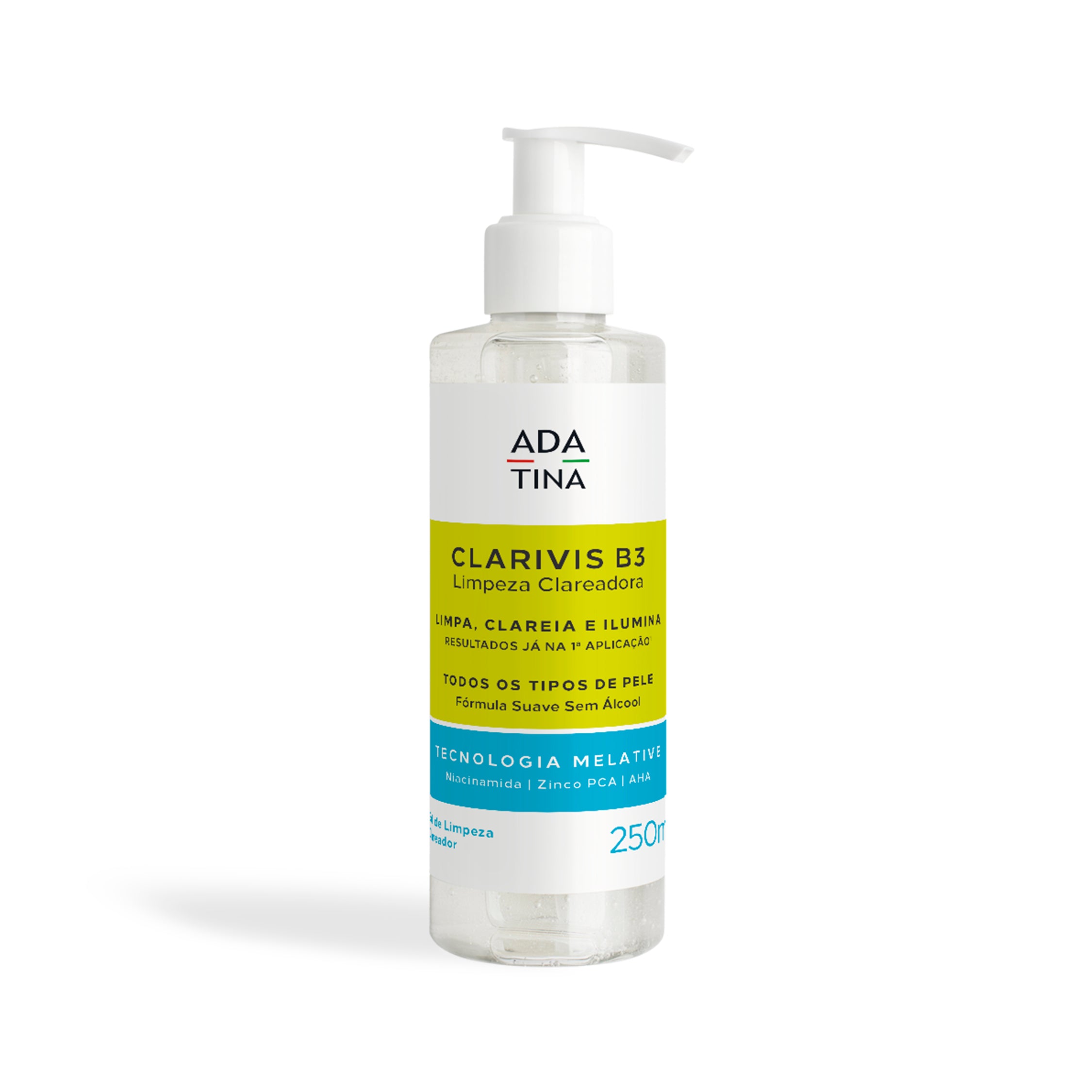 Fluído de limpeza Hyaluronic Skin Cleanser para todos os tipos de pele.