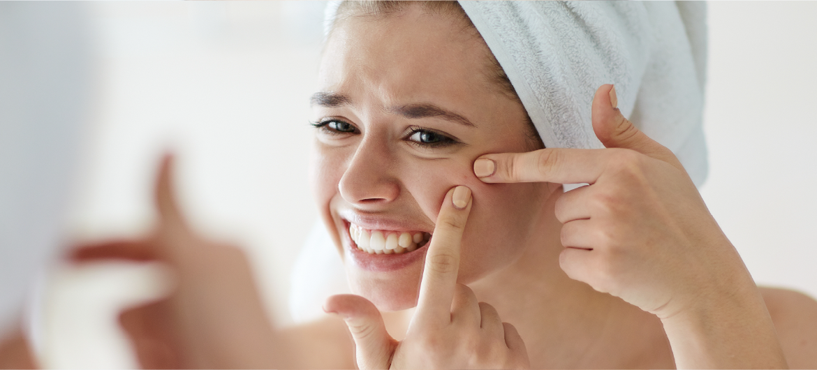 O que fazer para se livrar da espinha interna no rosto?