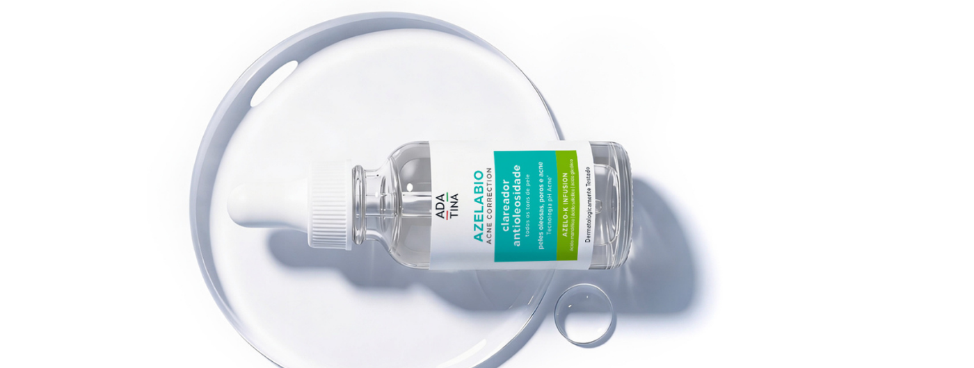 Azelabio Acne Correction: Ácido Azelaico 100% estabilizado para pele oleosa e com manchas