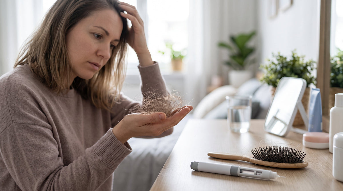 Canetas emagrecedoras e queda de cabelo: existe relação?