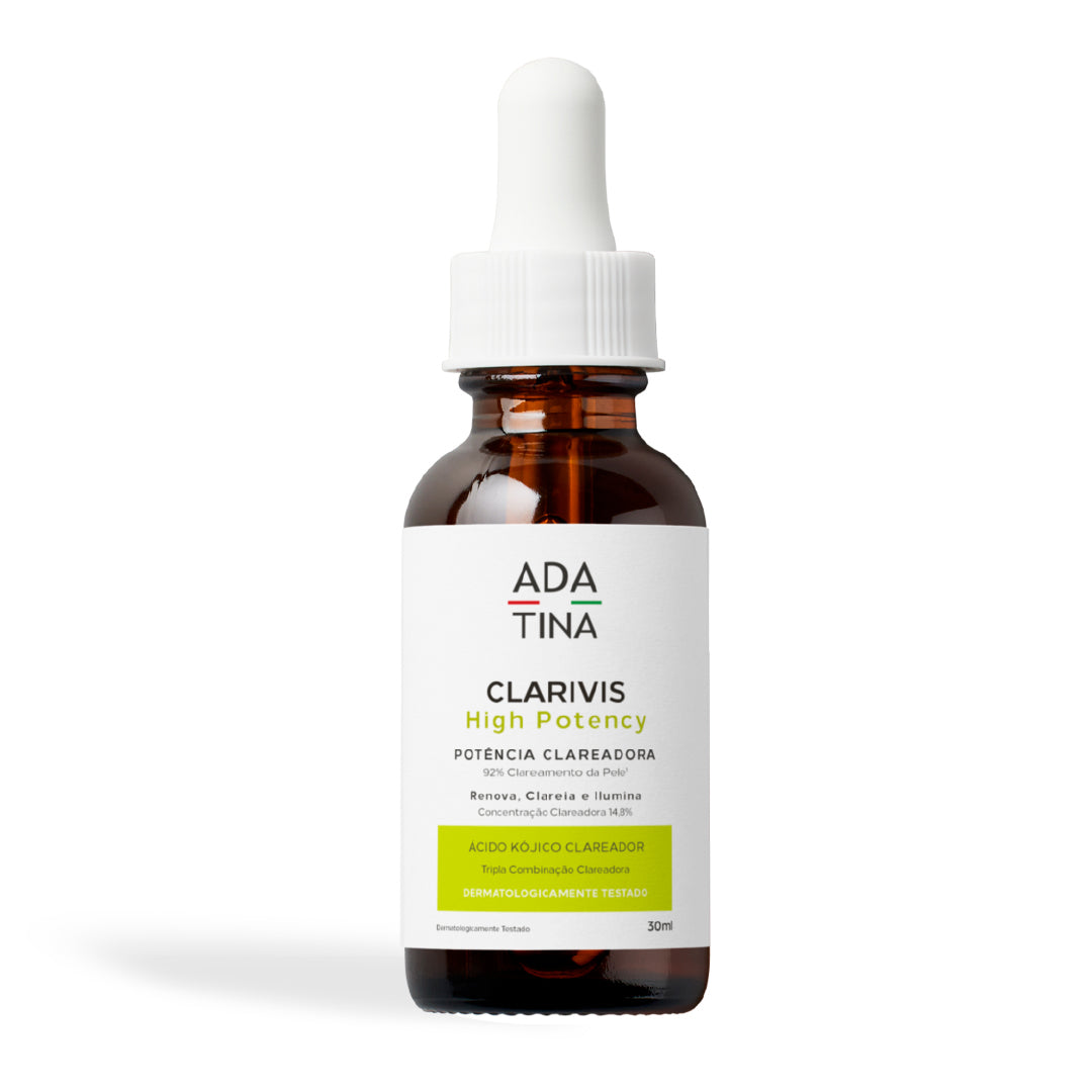 Clarivis High Potency: Sérum Clareador com Ácido Kójico para Manchas e Melasma