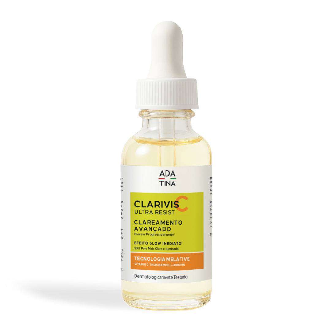 Clarivis C Ultra Resist: Sérum Clareador Facial com Vitamina C e Alfa-Arbutin para Melasma