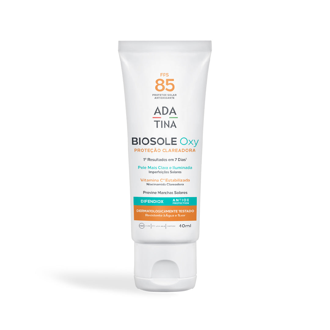Protetor Solar Facial Clareador para Pele com Melasma Biosole Oxy FPS 85