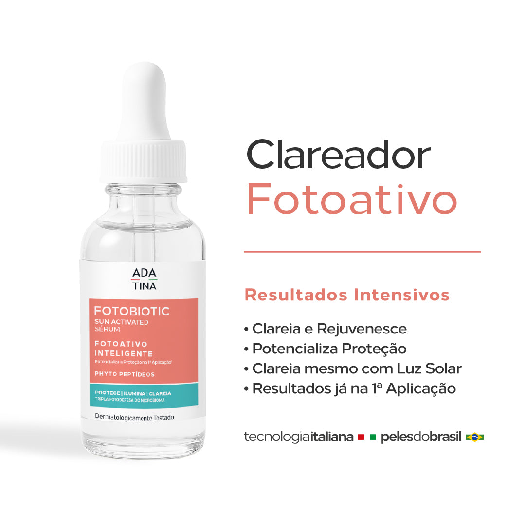 Sérum Clareador Fotoativado Anti-Luz Azul e Visível Fotobiotic Sun Activated