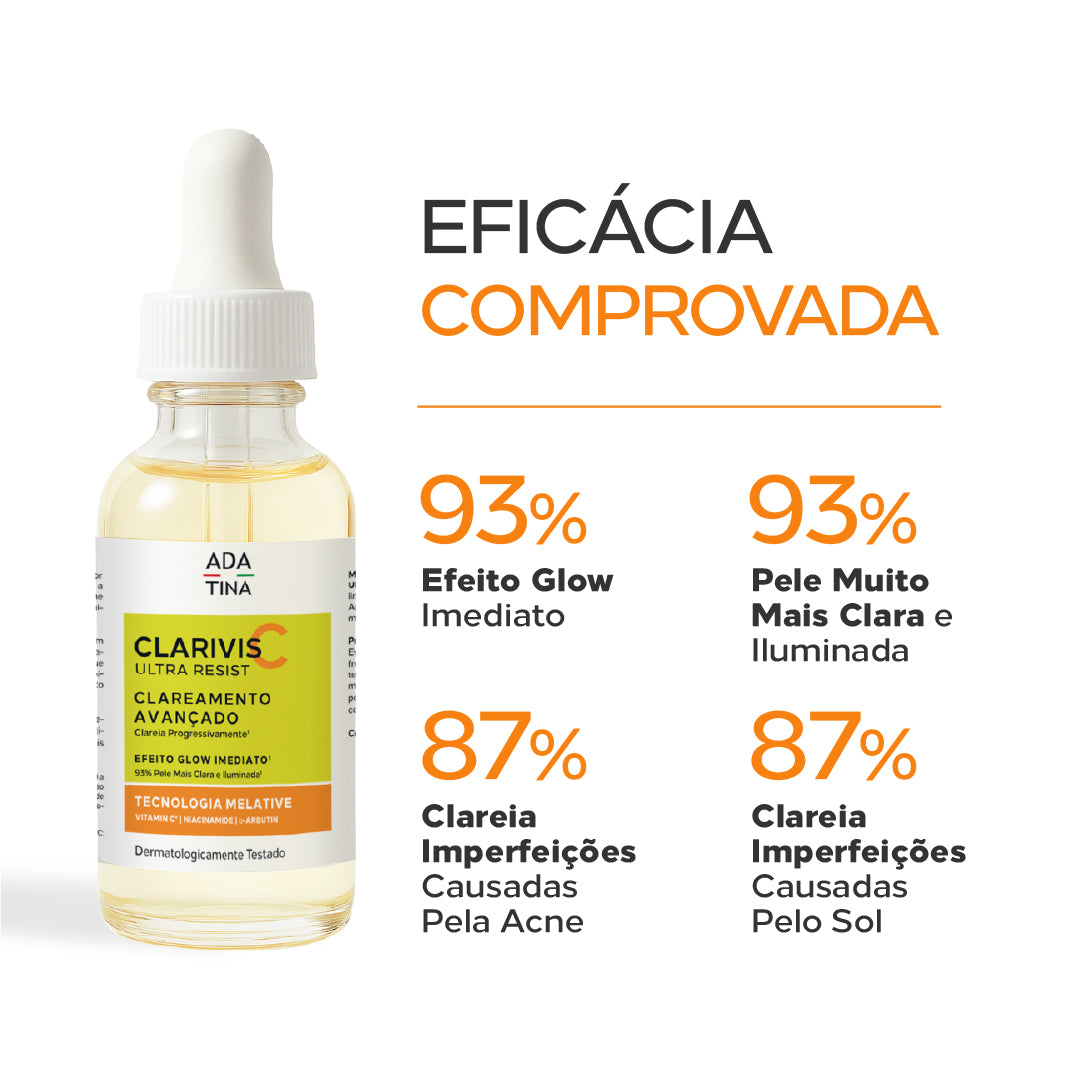 Sérum Clareador para Melasma Resistente – Clarivis C – ADA TINA