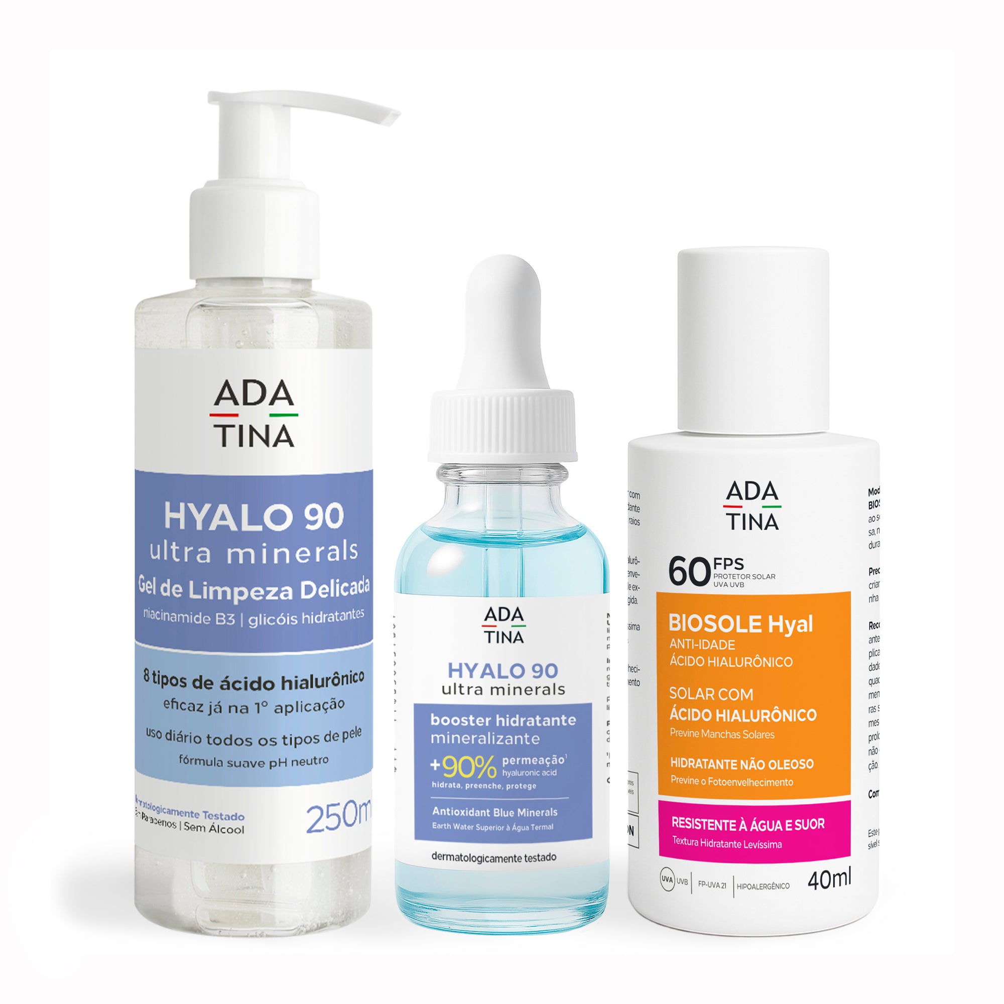 Kit Dermatológico para Peles Normais, Secas e Sensíveis com Sinais da Idade