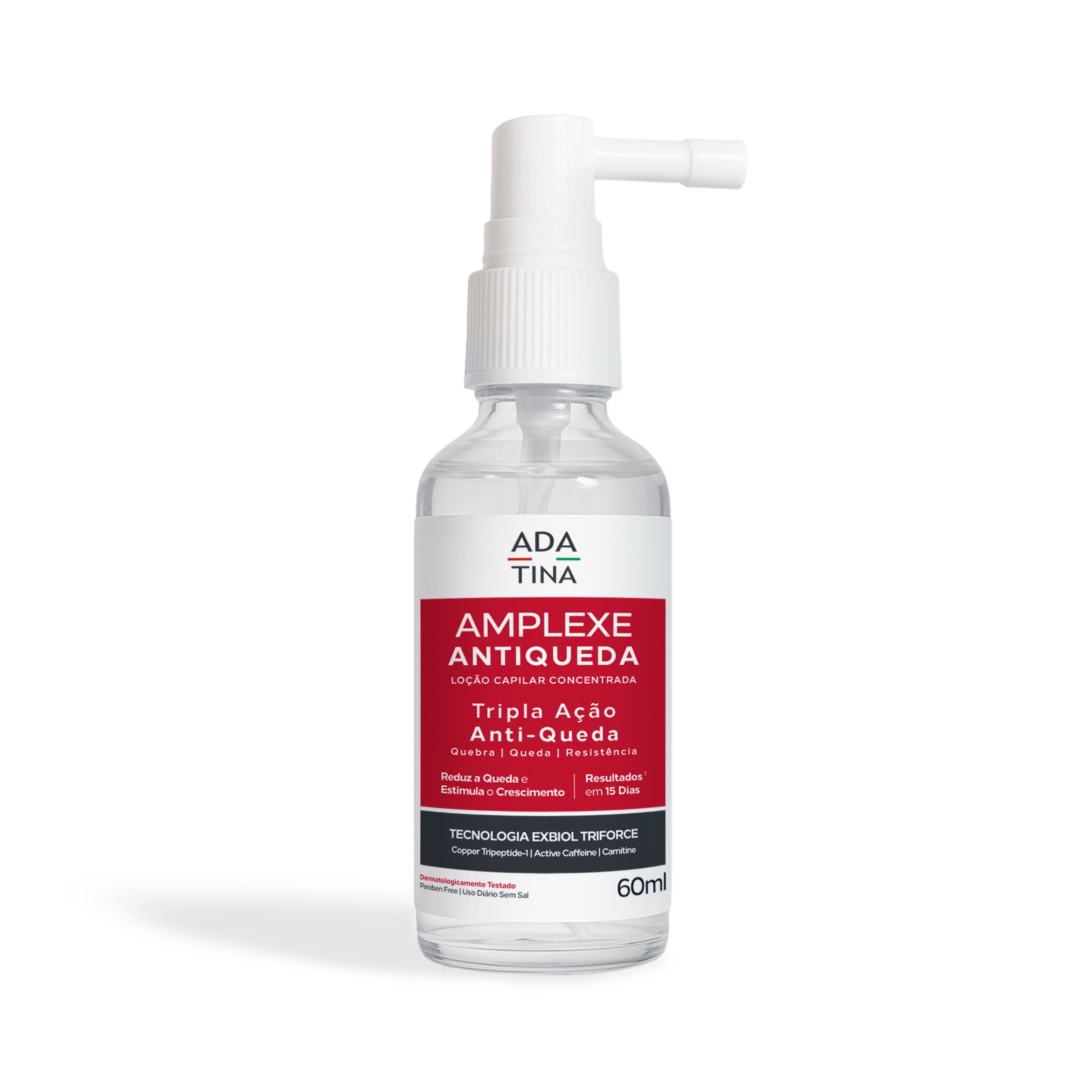 Loção Capilar Intensiva Para Queda de Cabelo – Amplexe Loção Tripla Anti-Queda 60ml