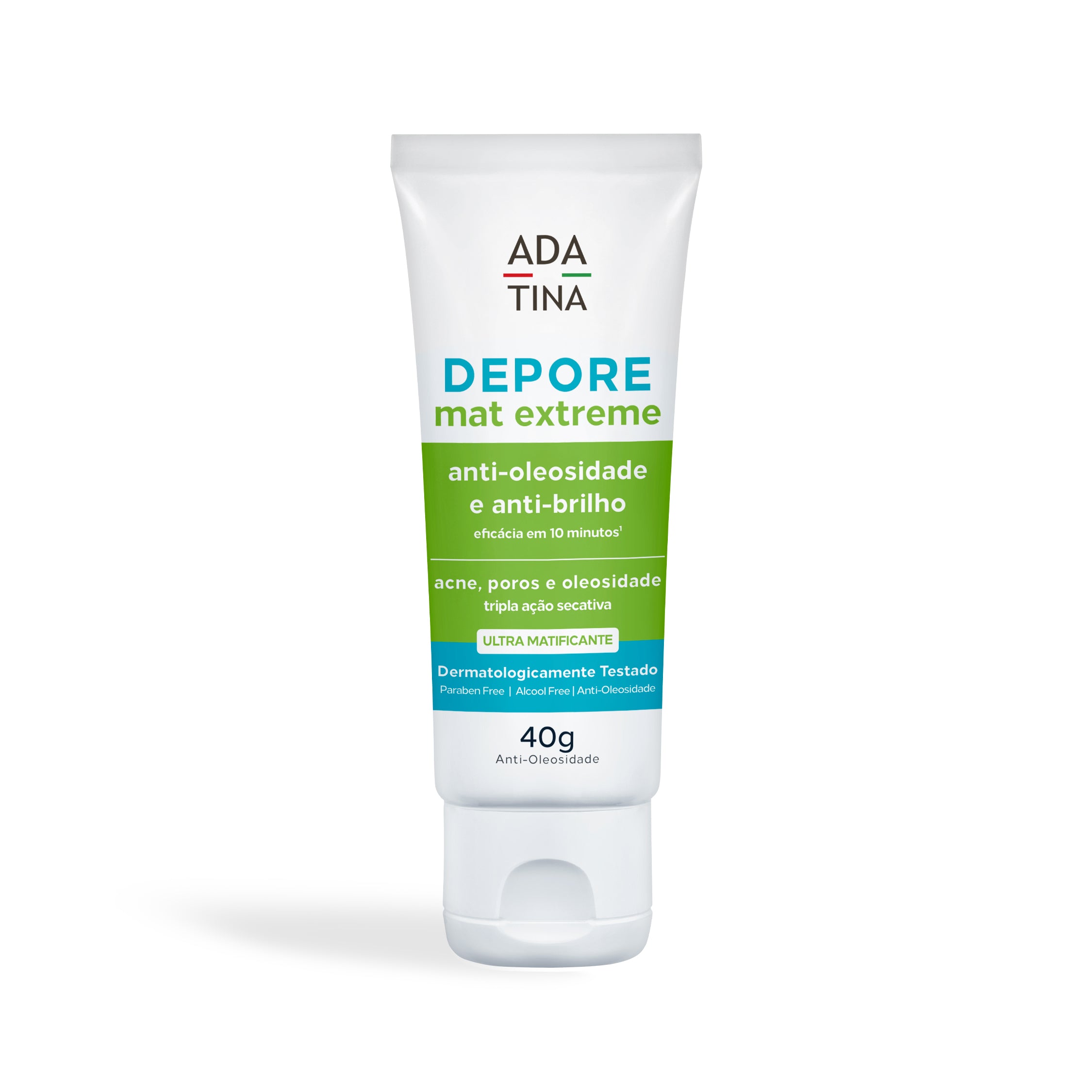 Creme Hidratante Ultra Matificante com Tripla Ação Secativa Peles Oleosas – Depore Mat Extreme Anti-Oleosidade 40g