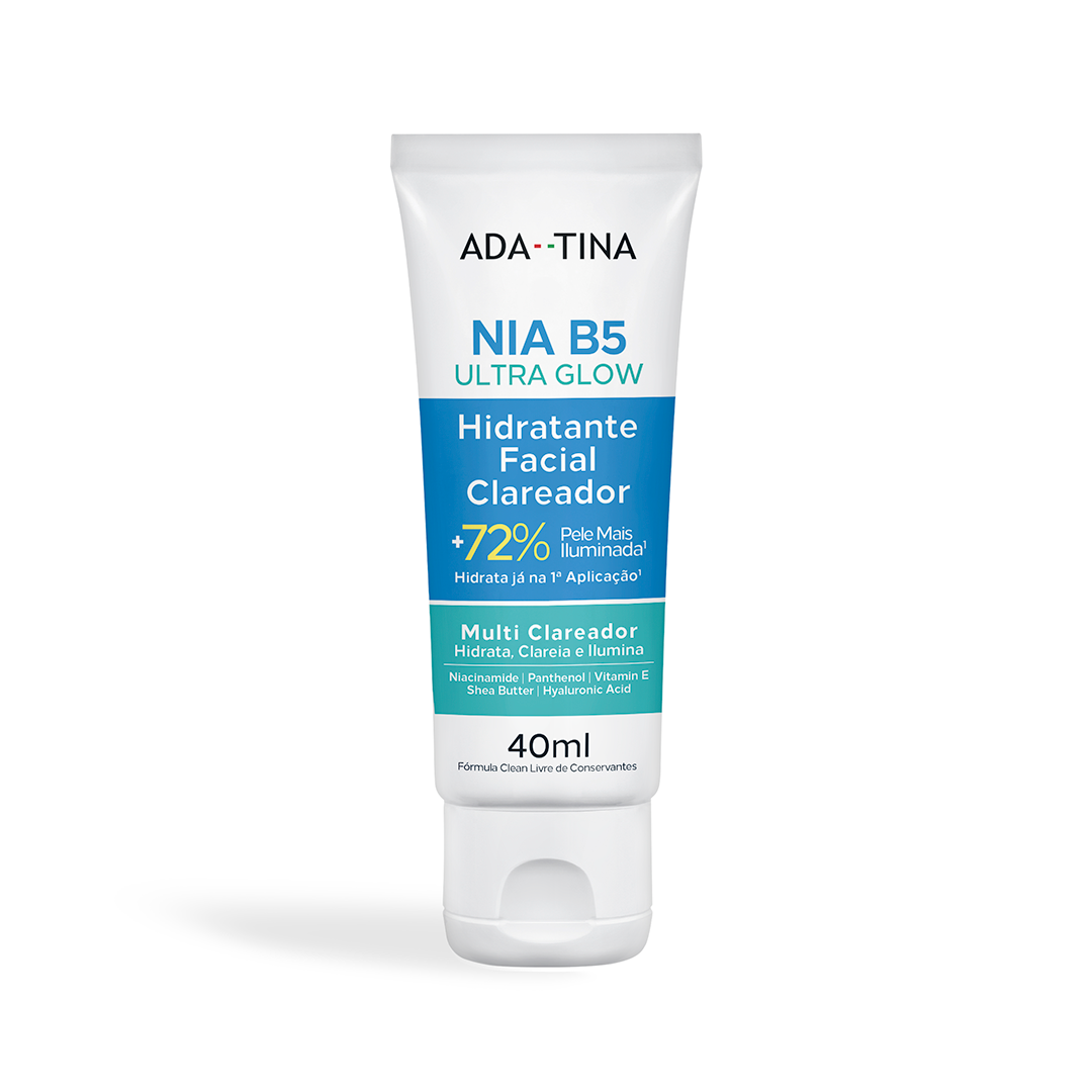 Hidratante Facial Clareador com Niacinamida e Pantenol – Nia B5 Ultra Glow 40ml