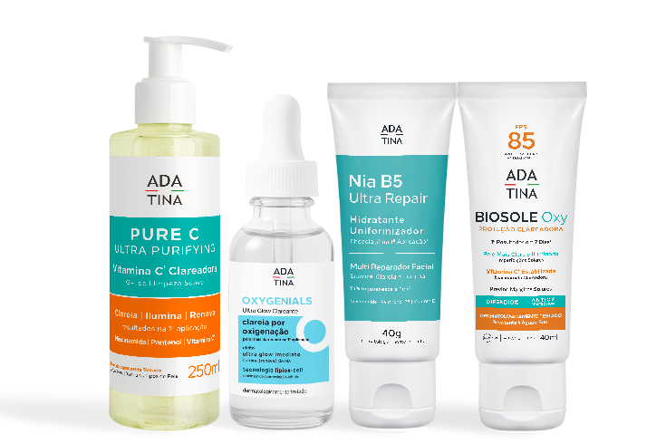 Kit Intensivo Clareador Anti-Idade Dermatológico