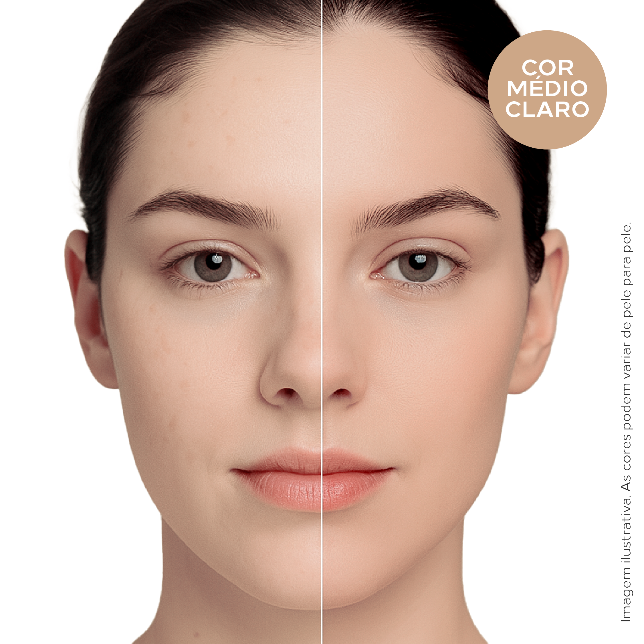 Protetor Solar Facial 12HS com Cor, Cobertura Natural e Toque Seco Biosole Fluido FPS 98