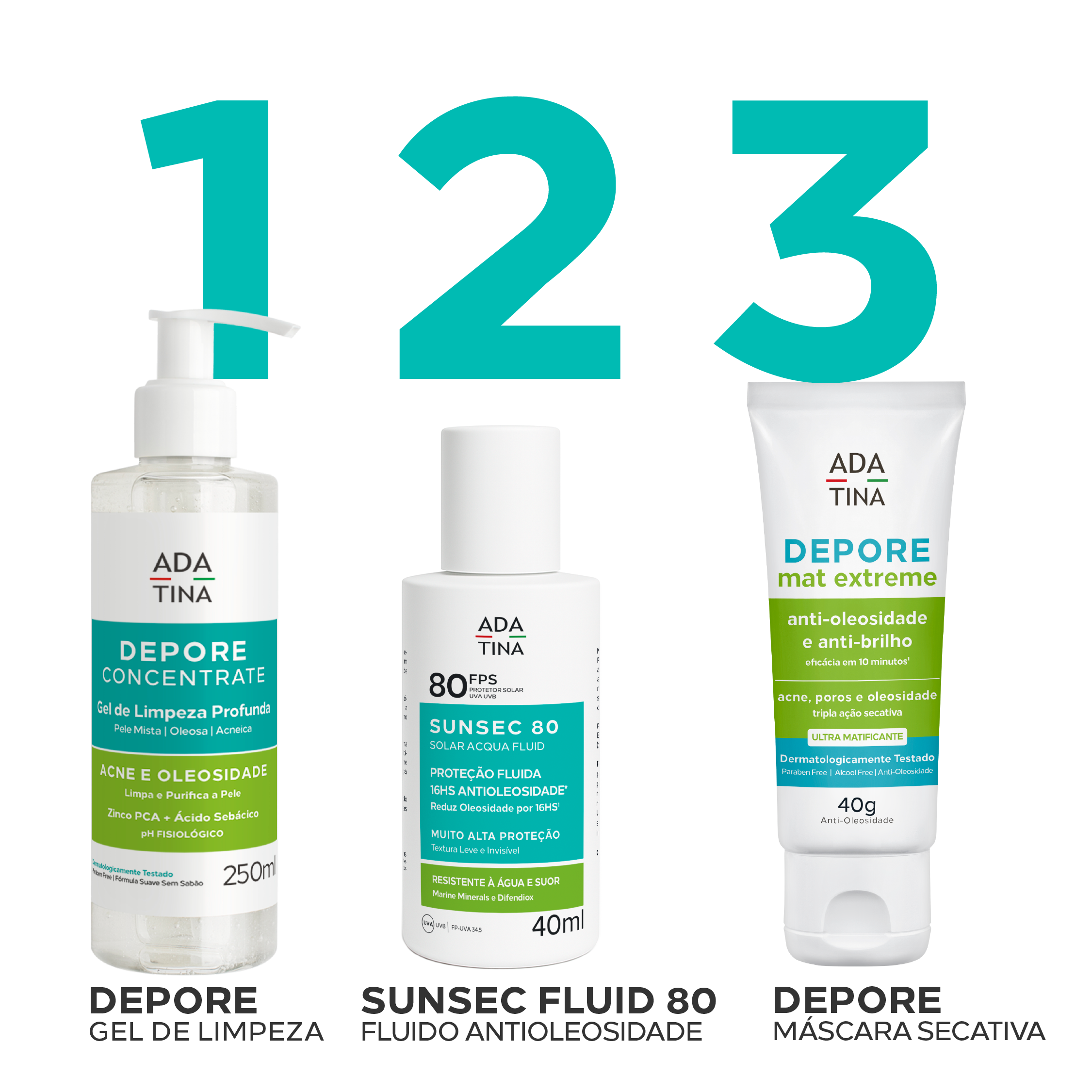 Creme Hidratante Ultra Matificante com Tripla Ação Secativa Peles Oleosas – Depore Mat Extreme Anti-Oleosidade 40g