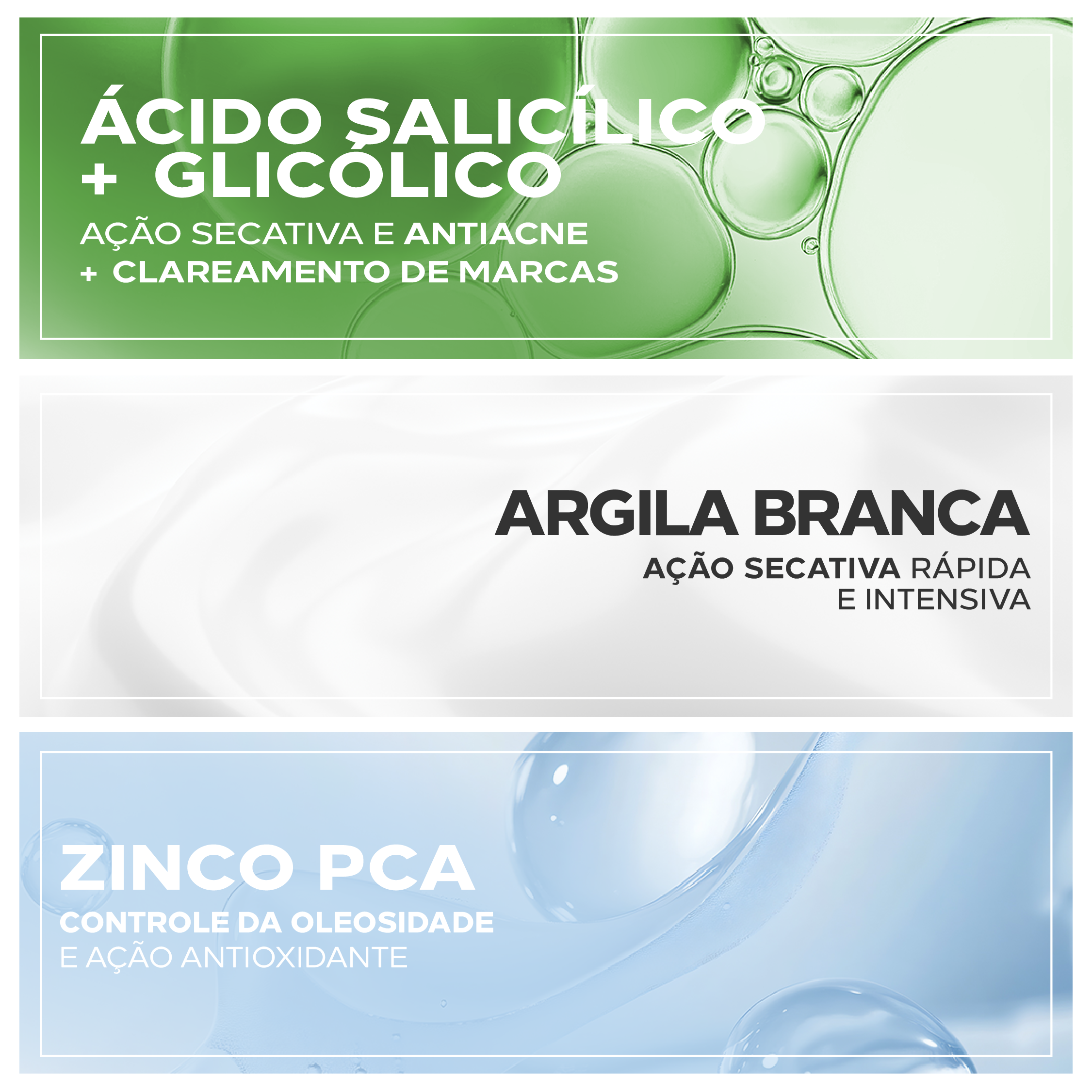Máscara Facial Anti-Oleosidade 3 em 1: Acne, Marcas e Oleosidade – Depore Purifying Mask 60ml