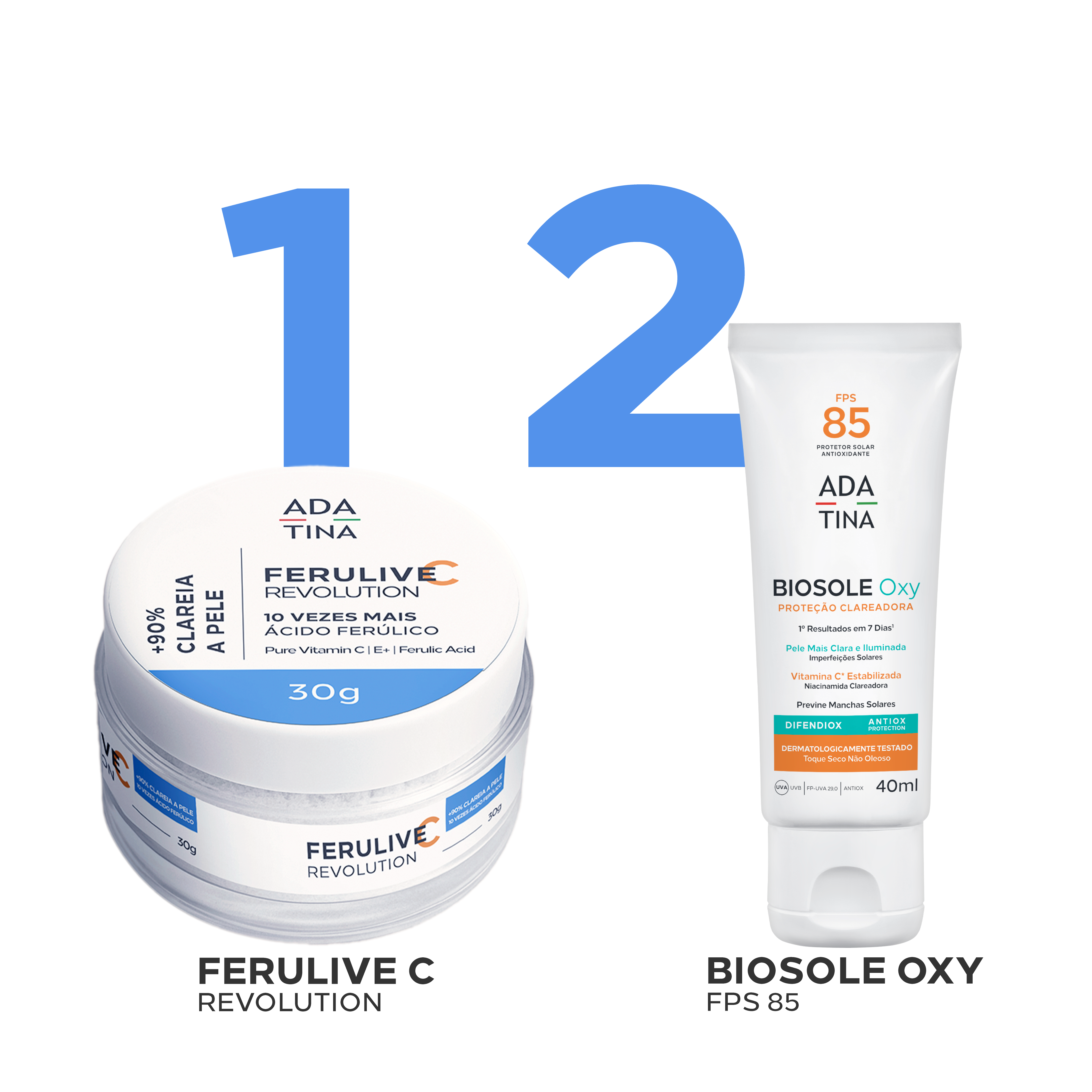 Creme Clareador Anti-Idade para Rugas, Manchas e Melasma – Ferulive C Revolution 30g