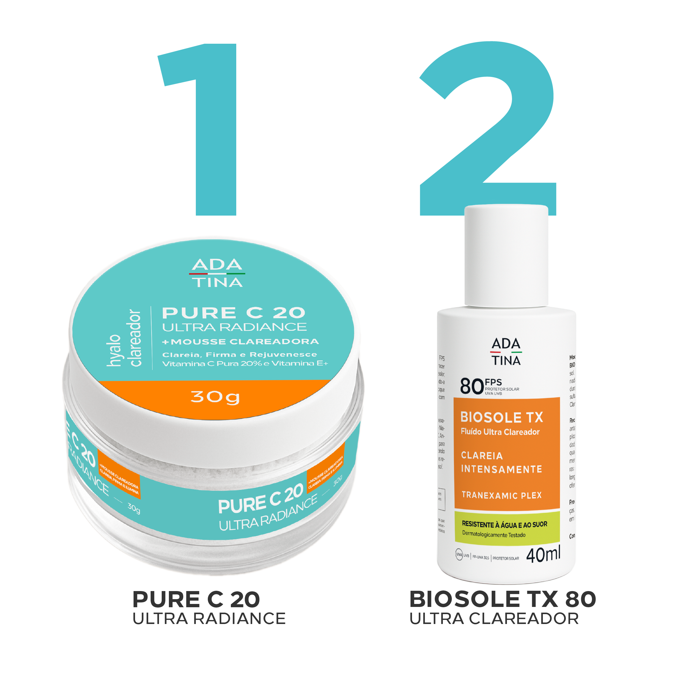 Creme Clareador Anti-idade com Vitamina C Pura e Textura Mousse – Pure C 20 Ultra Radiance