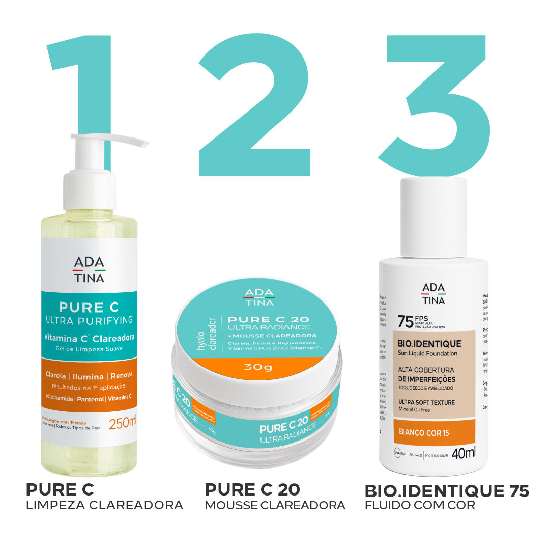Protetor Solar Facial 12HS com Cor Alta Cobertura Bio.Identique FPS 75 - 40ml