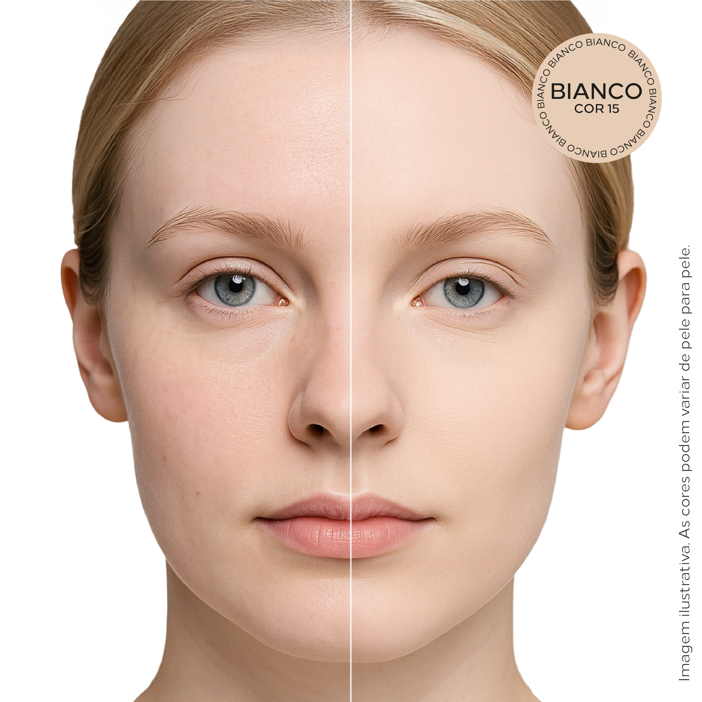 Protetor Solar Facial 12HS com Cor, Toque Seco e Alta Cobertura Biosole BB Cream FPS 60