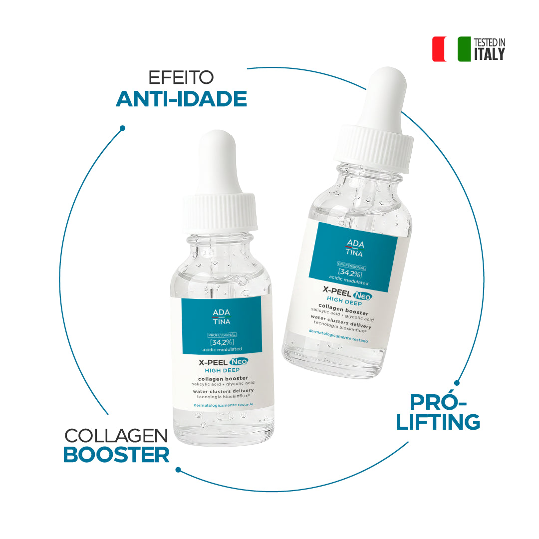 Serum Profissional 34,2% Ácidos Concentrados - X-Peel High Deep 30ml