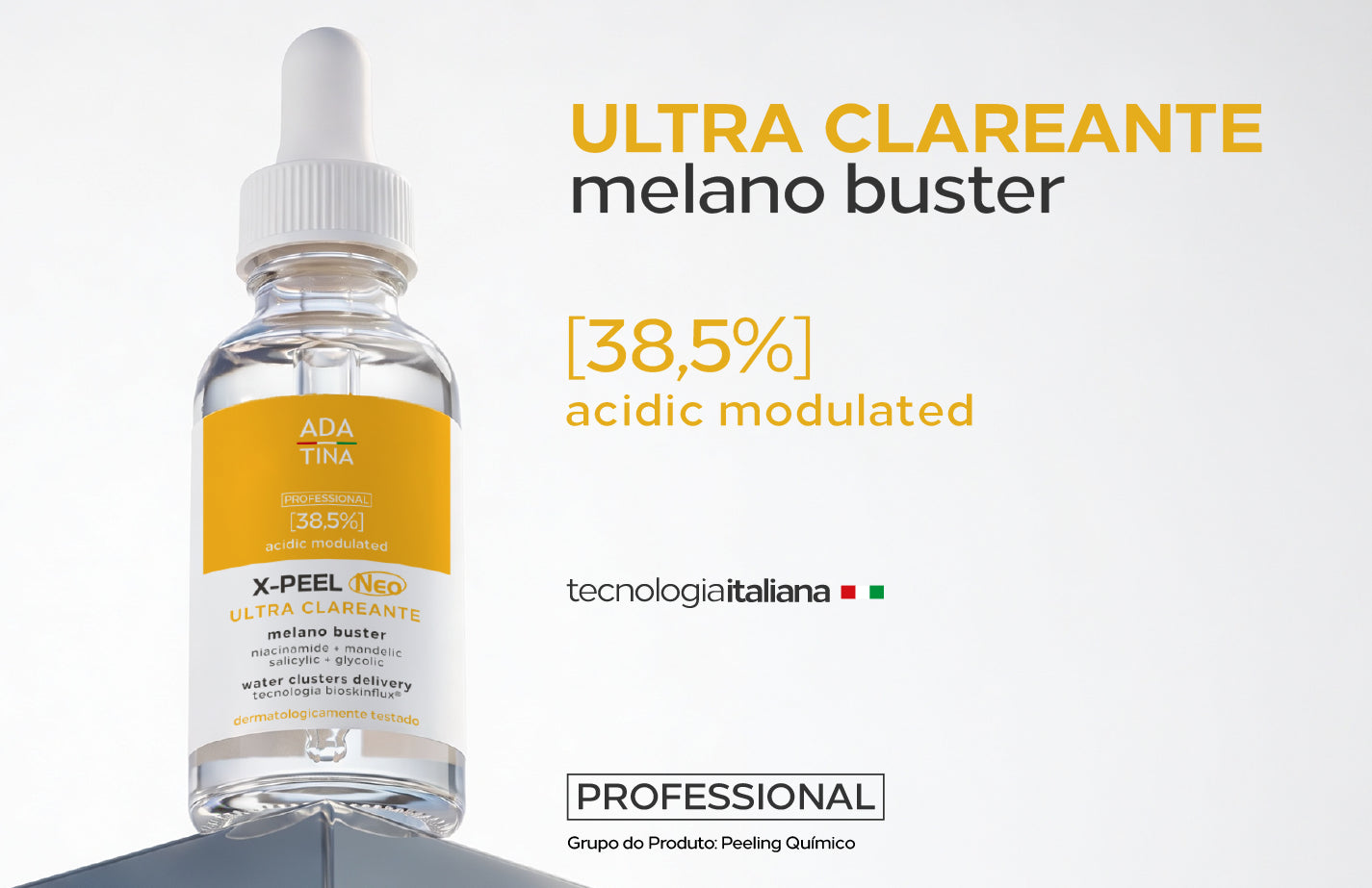 Serum Profissional 38,5% Ácidos Concentrados - X-Peel Ultra
