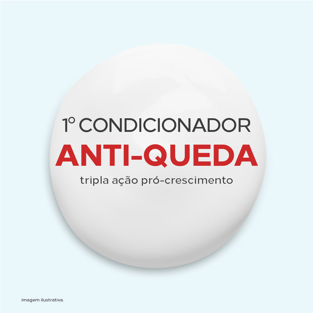 Condicionador Amplexe é o primeiro anti-queda e com tripla ação pró-crescimento.