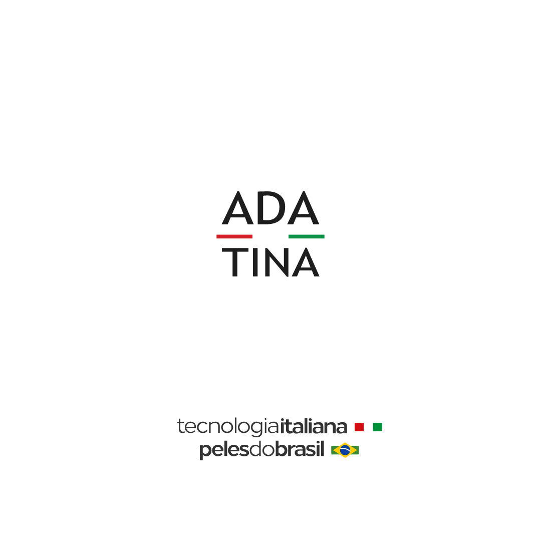 Logotipo Ada Tina, tecnologia italiana para peles brasileiras.