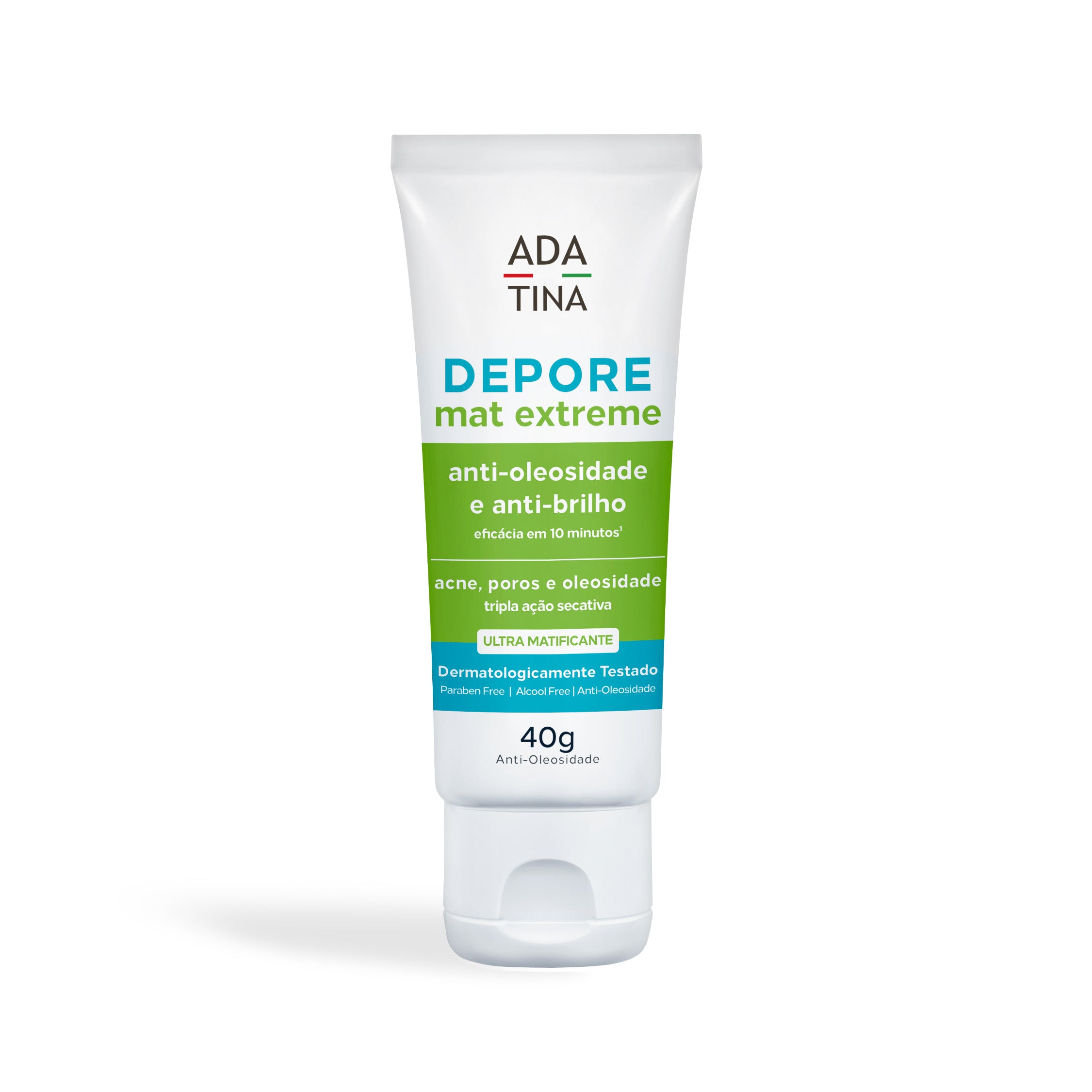 Depore Mat Extreme Ada Tina 40g anti-oleosidade, anti-brilho e antiacne.