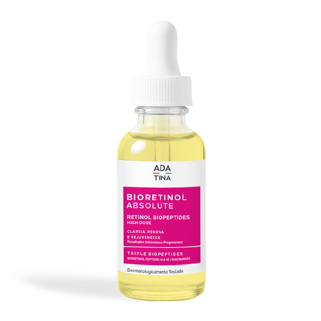 Bioretinol Absolute sérum que clareia, renova e rejuvenesce.