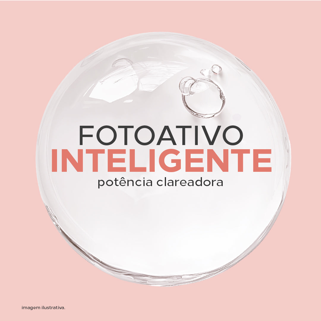 Fotobiotic Sun Activated sérum com fotoativo inteligente e potência clareadora.