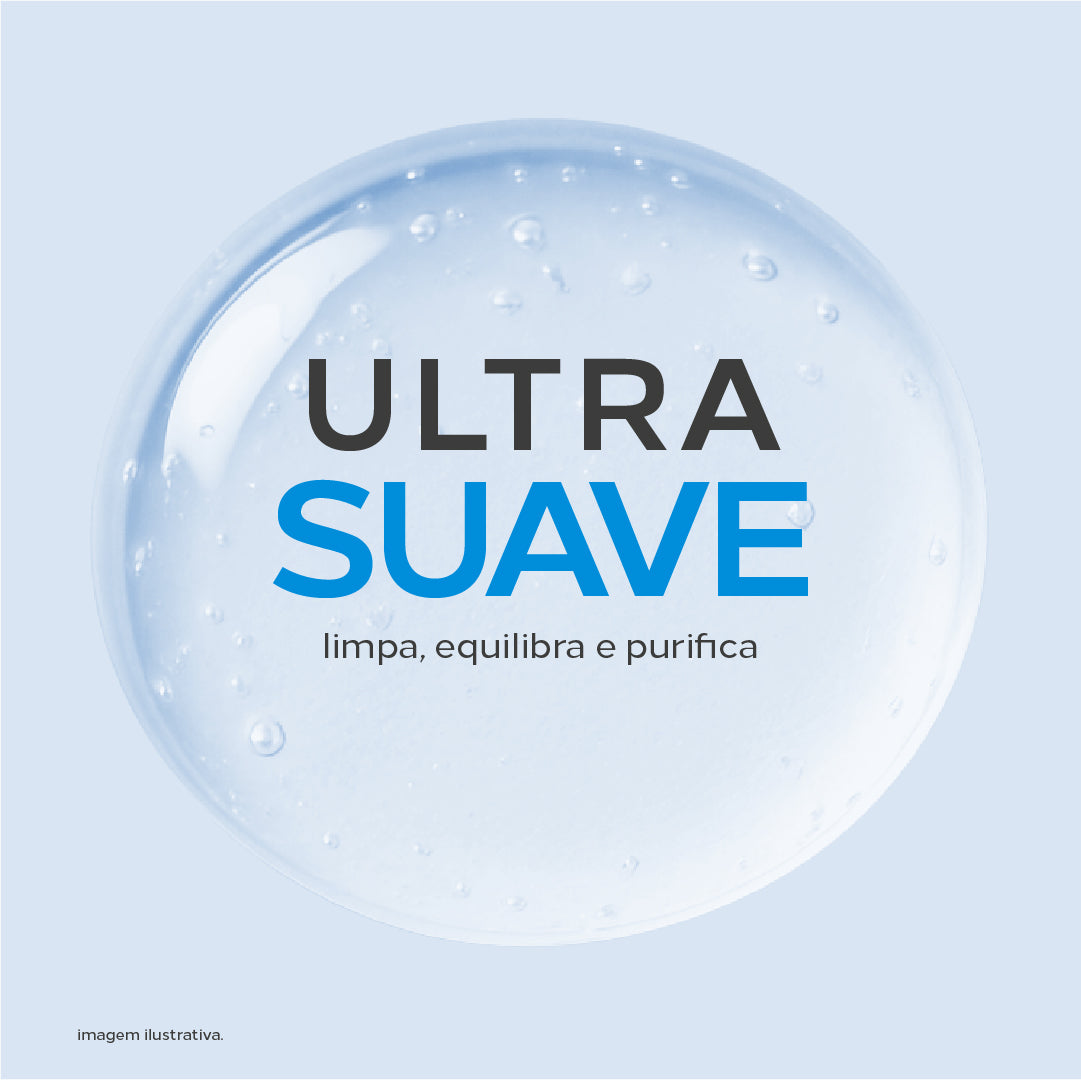 Gel de limpeza com textura ultraleve que limpa, equilibra e purifica a pele.