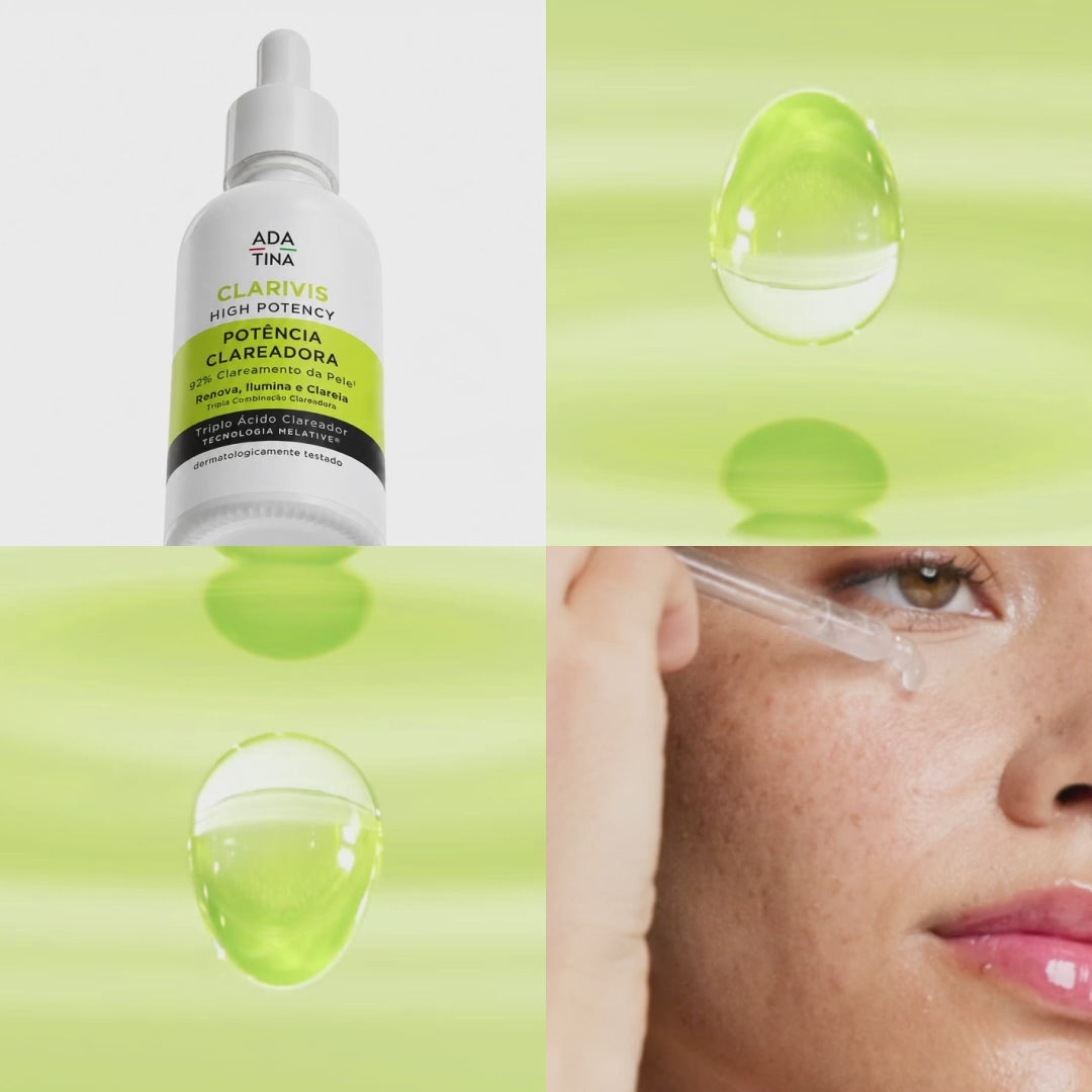 Vídeo ilustrativo do sérum Clarivis High Potency.