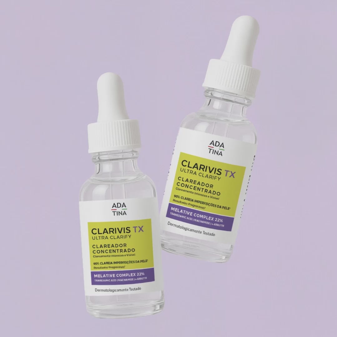 Sérum Clareador Facial Potente para Manchas Escuras e Melasma – Clarivis TX Ultra Clarify 30ml