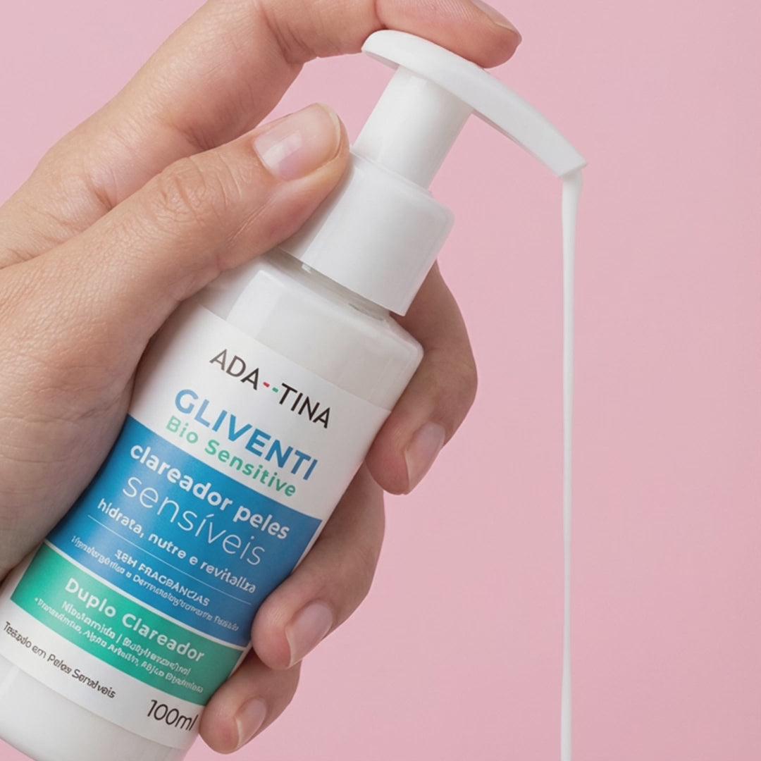 Creme Clareador Íntimo e Corporal 5x Mais Potente – Gliventi Bio Sensitive 100ML