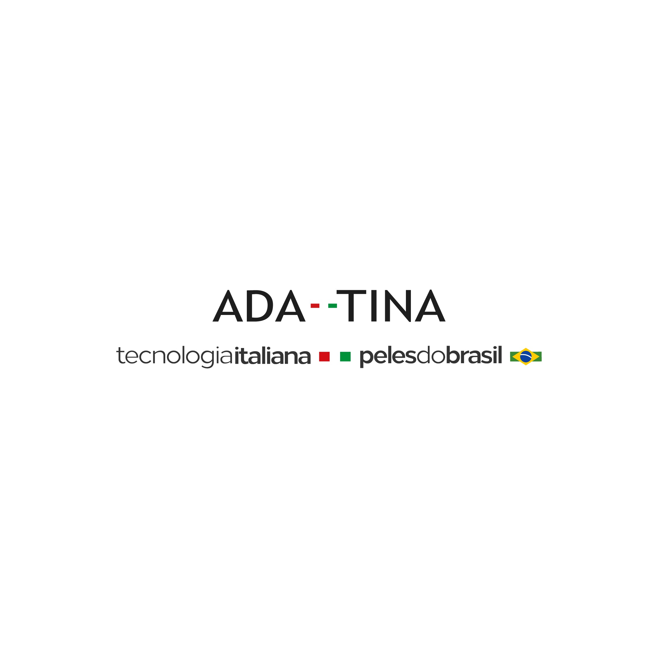 Logo Ada Tina, tecnologia italiana para peles brasileiras.