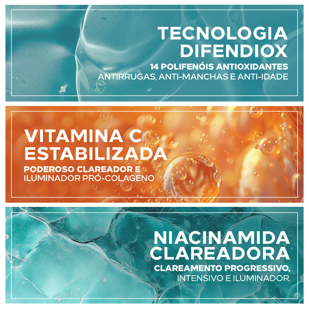 Protetor Solar Facial 12HS Clareador Anti-Calor 2x Mais Rápido – Biosole Oxy FPS 50 40ml