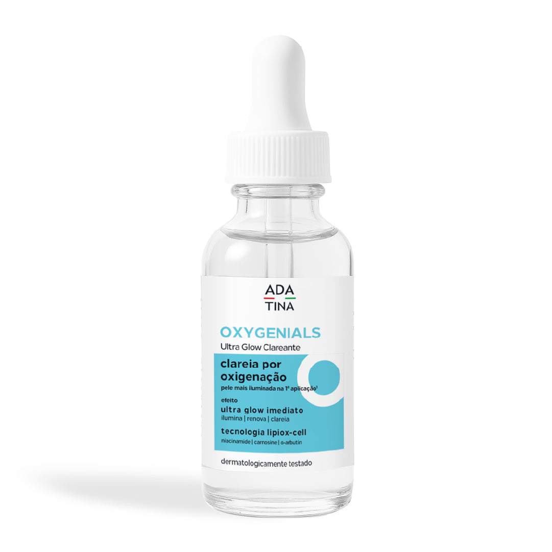 1º Sérum Clareador com Oxigênio Ativo e 9 Ações Clareadoras – Oxygenials Ultra Glow Clareante 30ml