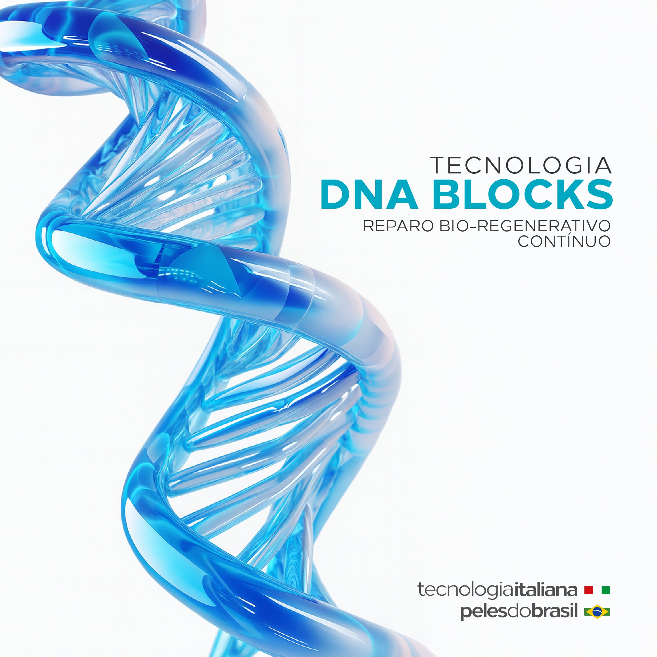 Tecnologia DNA Blocks, com reparo bio-regenerativo contínuo.