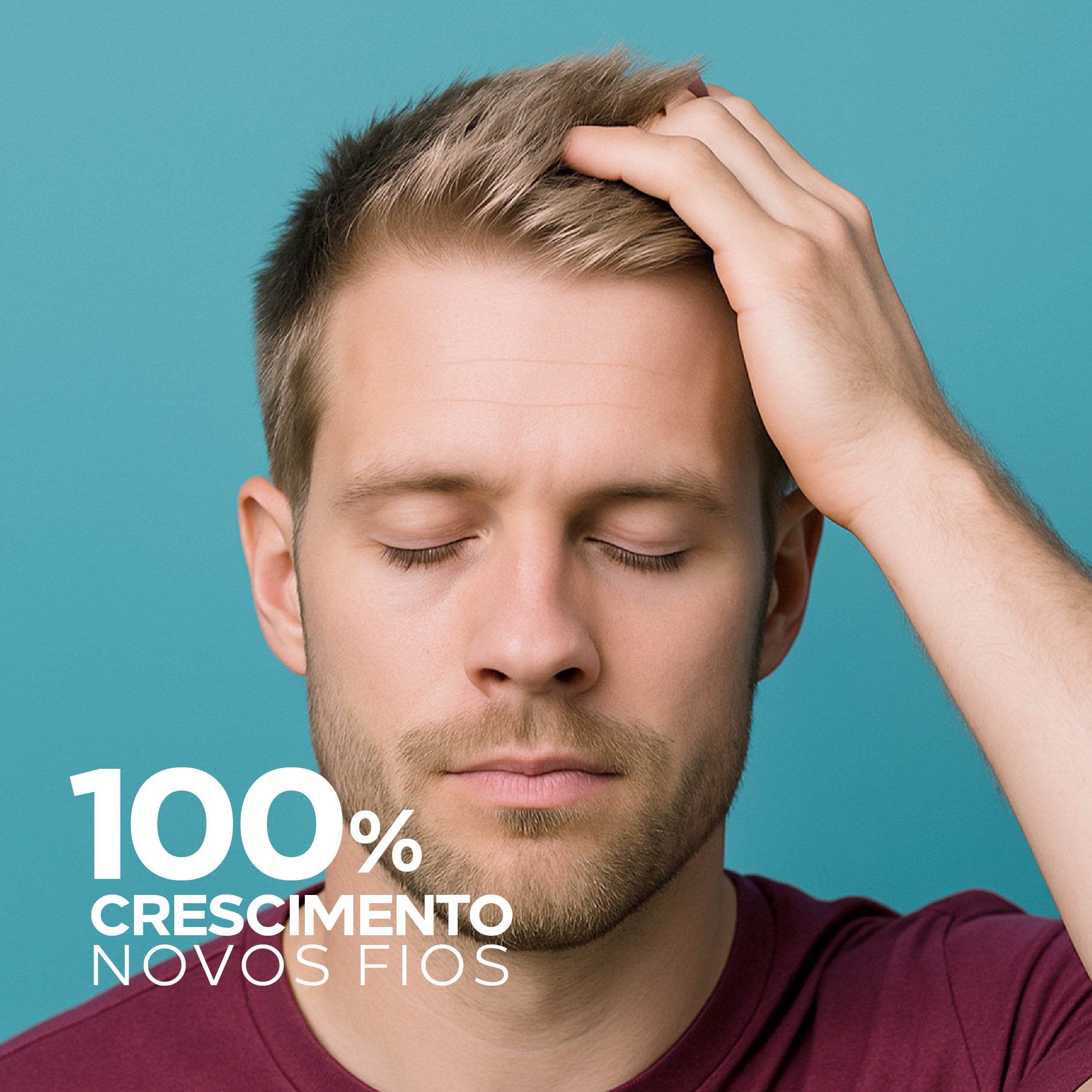 Com tecnologia exbiol triforce, 100% de crescimento de novos fios.